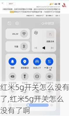 红米5g开关怎么没有了,红米5g开关怎么没有了啊