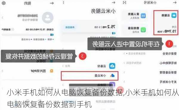 小米手机如何从电脑恢复备份数据,小米手机如何从电脑恢复备份数据到手机