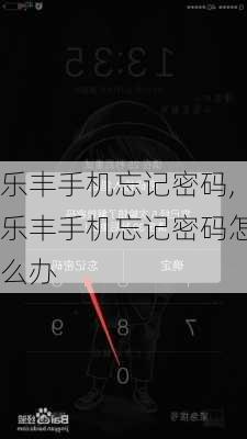 乐丰手机忘记密码,乐丰手机忘记密码怎么办