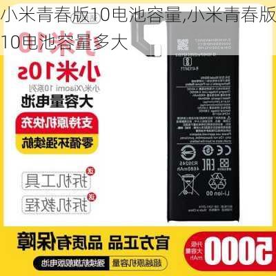 小米青春版10电池容量,小米青春版10电池容量多大