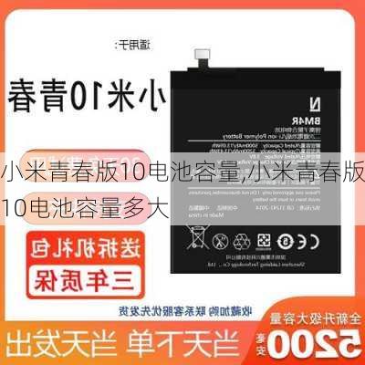 小米青春版10电池容量,小米青春版10电池容量多大