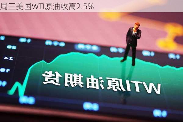 周三美国WTI原油收高2.5%