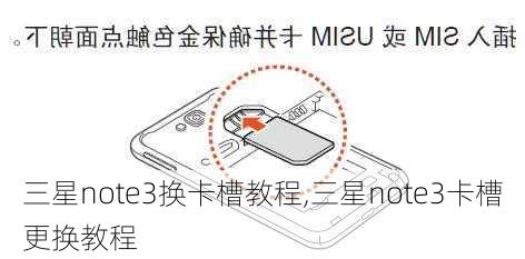 三星note3换卡槽教程,三星note3卡槽更换教程