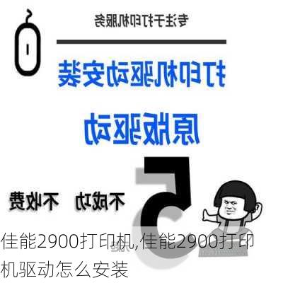 佳能2900打印机,佳能2900打印机驱动怎么安装