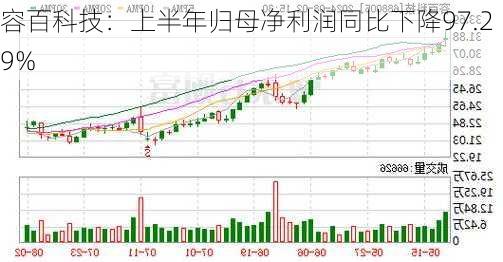 容百科技：上半年归母净利润同比下降97.29%