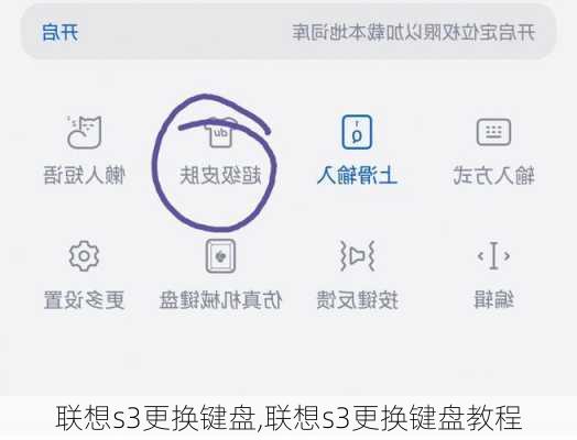 联想s3更换键盘,联想s3更换键盘教程