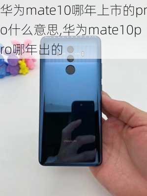 华为mate10哪年上市的pro什么意思,华为mate10pro哪年出的