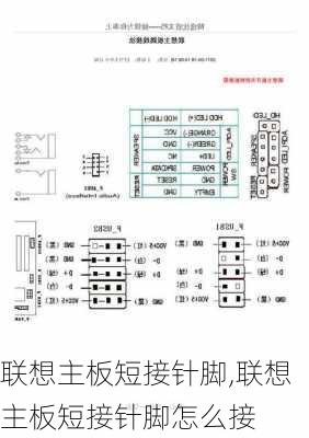 联想主板短接针脚,联想主板短接针脚怎么接