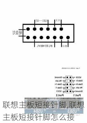 联想主板短接针脚,联想主板短接针脚怎么接