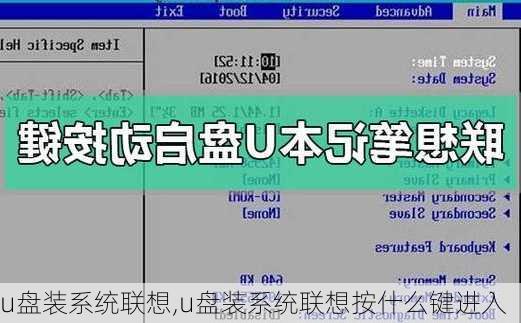 u盘装系统联想,u盘装系统联想按什么键进入