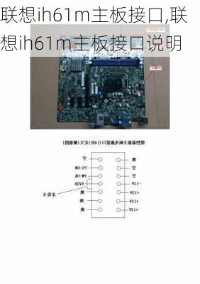 联想ih61m主板接口,联想ih61m主板接口说明