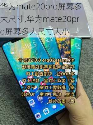 华为mate20pro屏幕多大尺寸,华为mate20pro屏幕多大尺寸大小