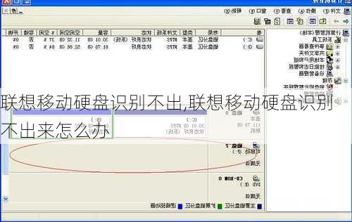 联想移动硬盘识别不出,联想移动硬盘识别不出来怎么办