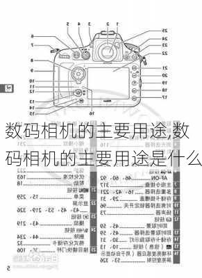 数码相机的主要用途,数码相机的主要用途是什么