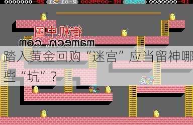 踏入黄金回购“迷宫”应当留神哪些“坑”？