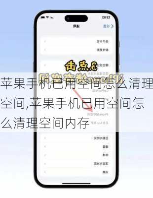 苹果手机已用空间怎么清理空间,苹果手机已用空间怎么清理空间内存