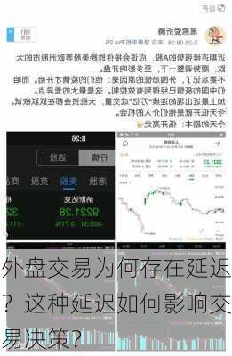 外盘交易为何存在延迟？这种延迟如何影响交易决策？