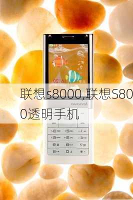 联想s8000,联想S800透明手机