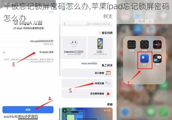 平板忘记锁屏密码怎么办,苹果ipad忘记锁屏密码怎么办