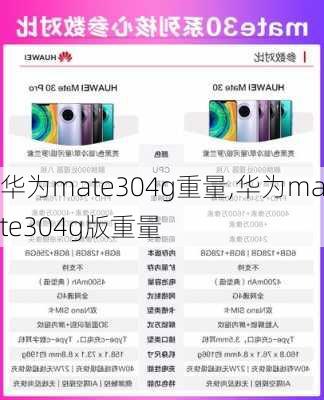 华为mate304g重量,华为mate304g版重量