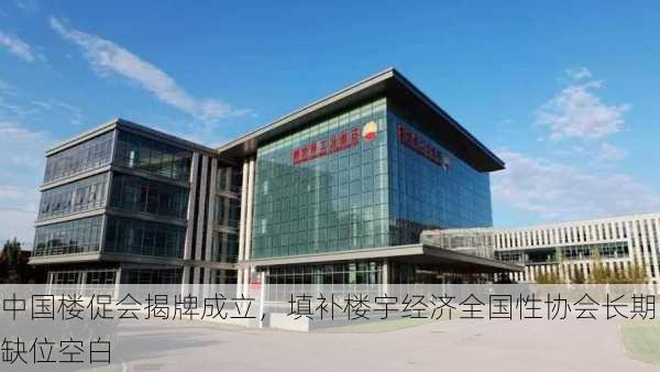 中国楼促会揭牌成立，填补楼宇经济全国性协会长期缺位空白