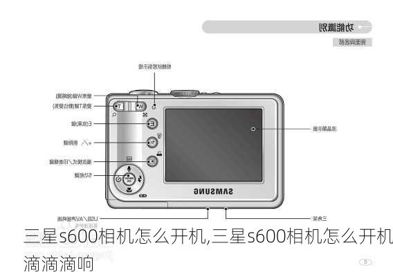 三星s600相机怎么开机,三星s600相机怎么开机滴滴滴响