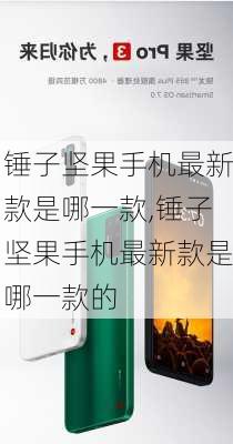 锤子坚果手机最新款是哪一款,锤子坚果手机最新款是哪一款的