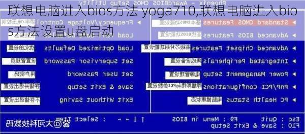 联想电脑进入bios方法 yoga710,联想电脑进入bios方法设置u盘启动