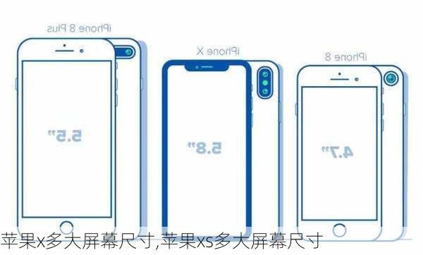苹果x多大屏幕尺寸,苹果xs多大屏幕尺寸