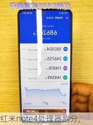 红米note4处理器跑分,