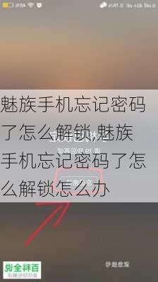 魅族手机忘记密码了怎么解锁,魅族手机忘记密码了怎么解锁怎么办