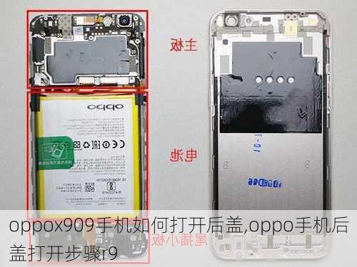 oppox909手机如何打开后盖,oppo手机后盖打开步骤r9