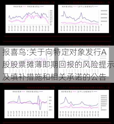 报喜鸟:关于向特定对象发行A股股票摊薄即期回报的风险提示及填补措施和相关承诺的公告