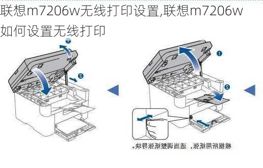 联想m7206w无线打印设置,联想m7206w如何设置无线打印