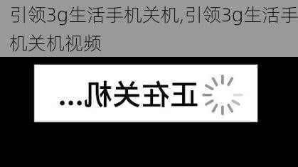 引领3g生活手机关机,引领3g生活手机关机视频