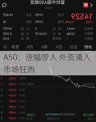 A50：涨幅惊人 外资涌入 市场狂热