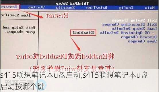 s415联想笔记本u盘启动,s415联想笔记本u盘启动按哪个键