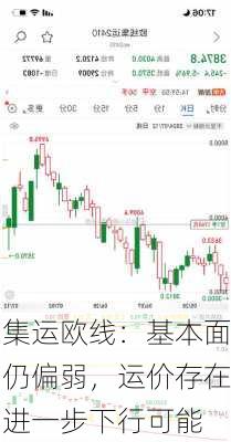 集运欧线：基本面仍偏弱，运价存在进一步下行可能