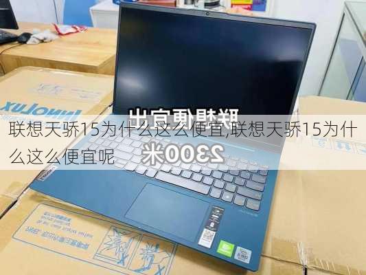 联想天骄15为什么这么便宜,联想天骄15为什么这么便宜呢