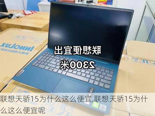 联想天骄15为什么这么便宜,联想天骄15为什么这么便宜呢