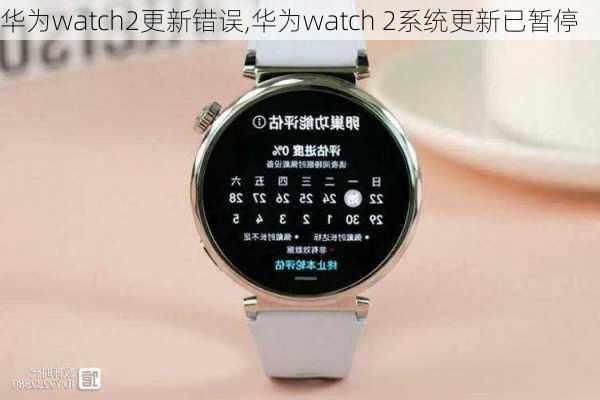 华为watch2更新错误,华为watch 2系统更新已暂停