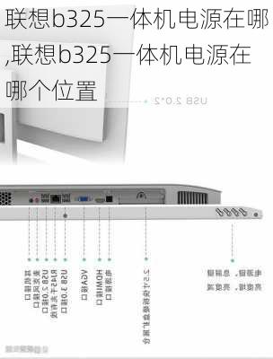 联想b325一体机电源在哪,联想b325一体机电源在哪个位置