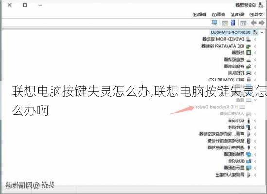 联想电脑按键失灵怎么办,联想电脑按键失灵怎么办啊