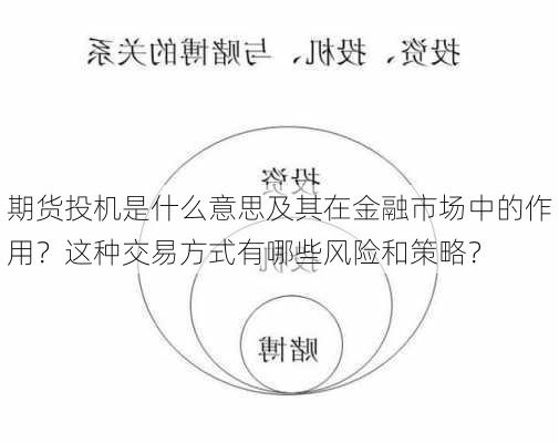 期货投机是什么意思及其在金融市场中的作用？这种交易方式有哪些风险和策略？