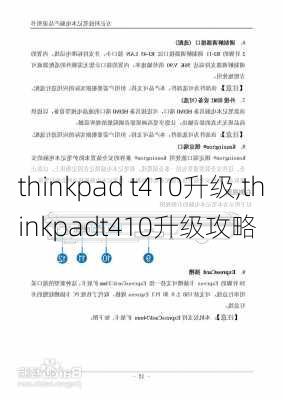 thinkpad t410升级,thinkpadt410升级攻略