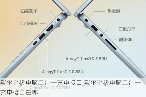 戴尔平板电脑二合一充电接口,戴尔平板电脑二合一充电接口在哪