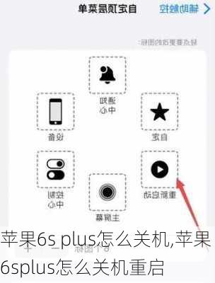 苹果6s plus怎么关机,苹果6splus怎么关机重启