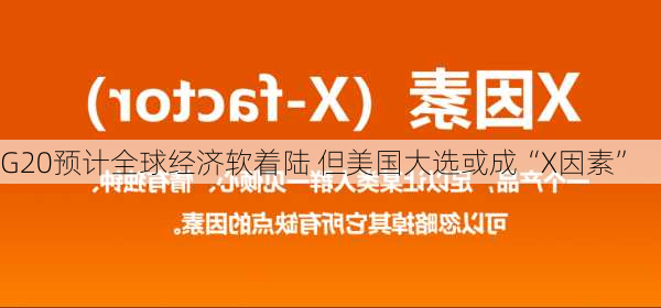 G20预计全球经济软着陆 但美国大选或成“X因素”