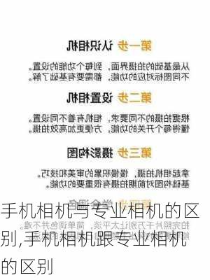 手机相机与专业相机的区别,手机相机跟专业相机的区别