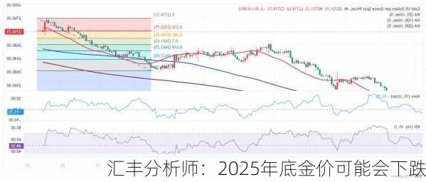 汇丰分析师：2025年底金价可能会下跌